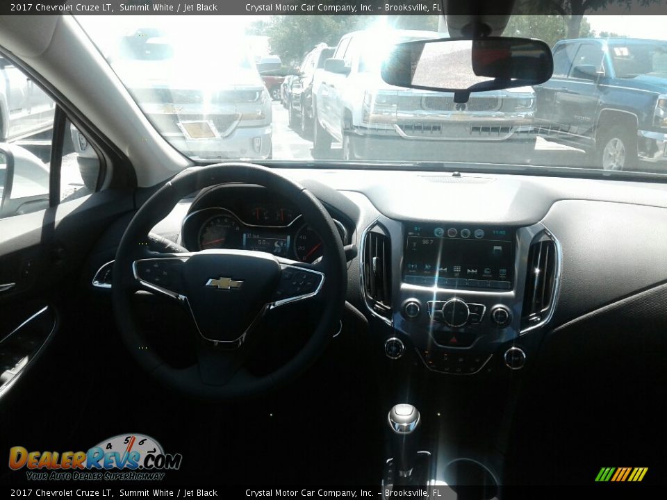 2017 Chevrolet Cruze LT Summit White / Jet Black Photo #13