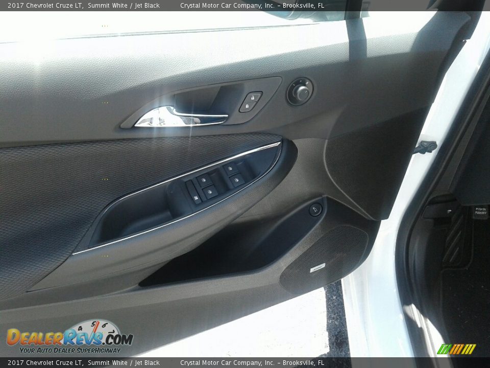 2017 Chevrolet Cruze LT Summit White / Jet Black Photo #17