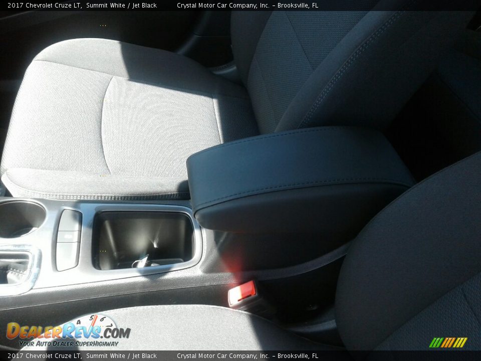 2017 Chevrolet Cruze LT Summit White / Jet Black Photo #18