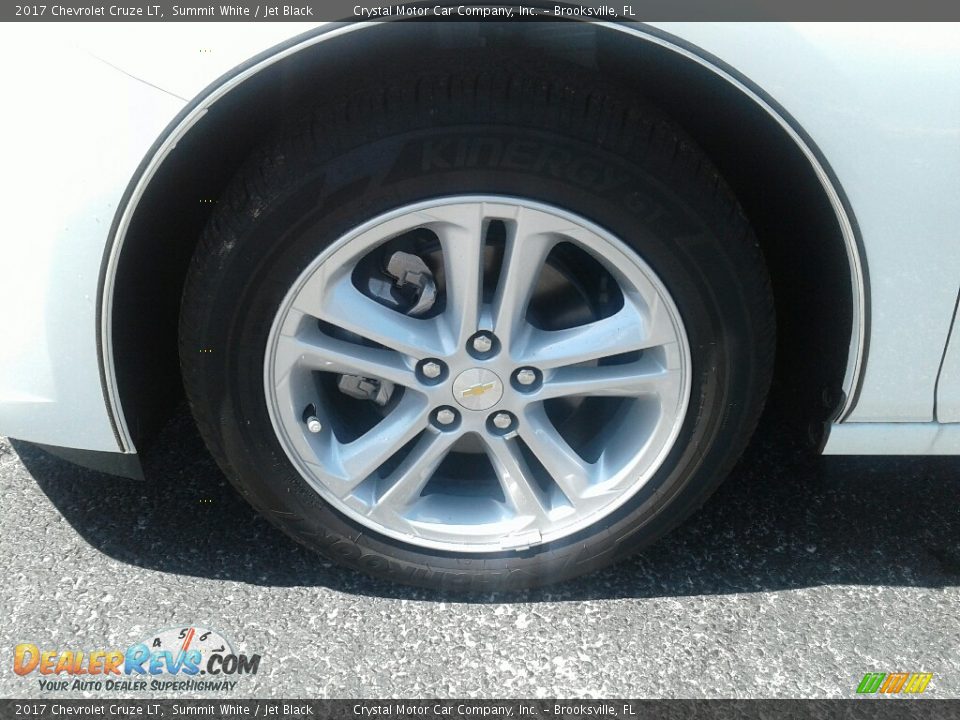 2017 Chevrolet Cruze LT Summit White / Jet Black Photo #20