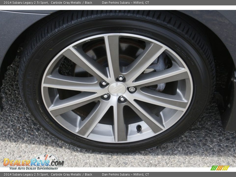 2014 Subaru Legacy 2.5i Sport Carbide Gray Metallic / Black Photo #9
