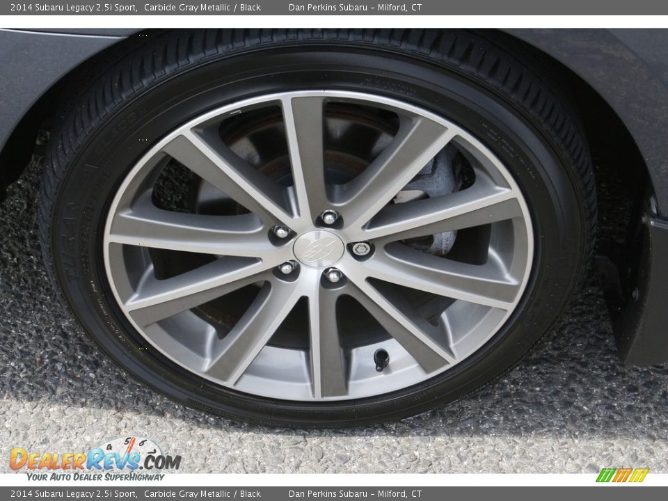 2014 Subaru Legacy 2.5i Sport Carbide Gray Metallic / Black Photo #10