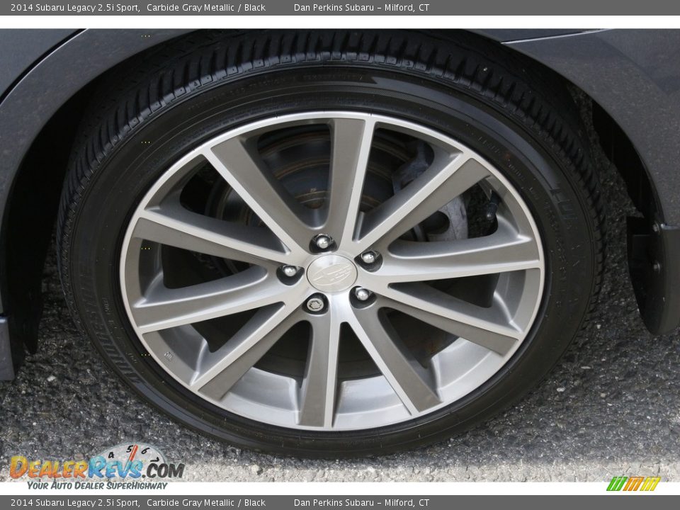 2014 Subaru Legacy 2.5i Sport Carbide Gray Metallic / Black Photo #11