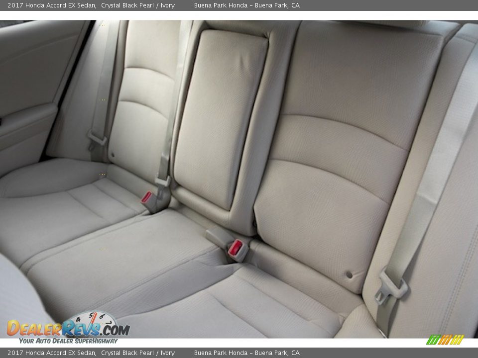 2017 Honda Accord EX Sedan Crystal Black Pearl / Ivory Photo #15