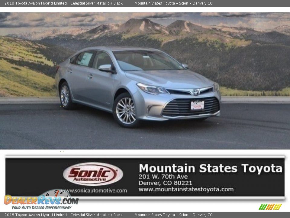 2018 Toyota Avalon Hybrid Limited Celestial Silver Metallic / Black Photo #1