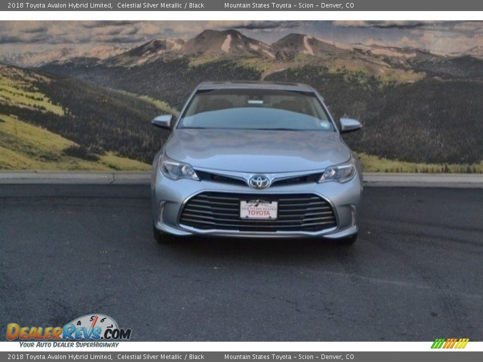 2018 Toyota Avalon Hybrid Limited Celestial Silver Metallic / Black Photo #2