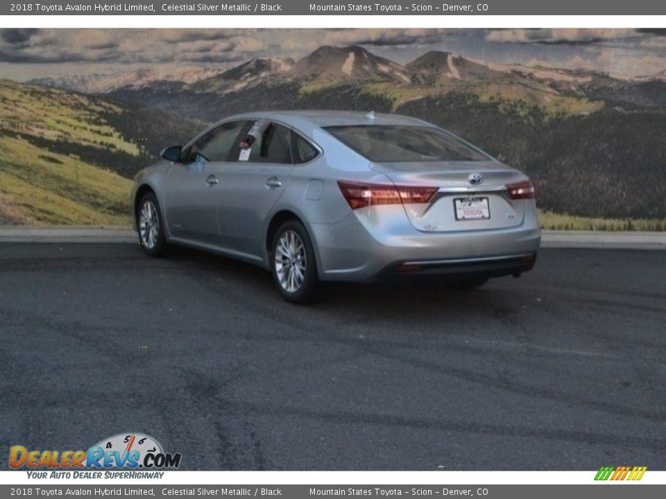 2018 Toyota Avalon Hybrid Limited Celestial Silver Metallic / Black Photo #3