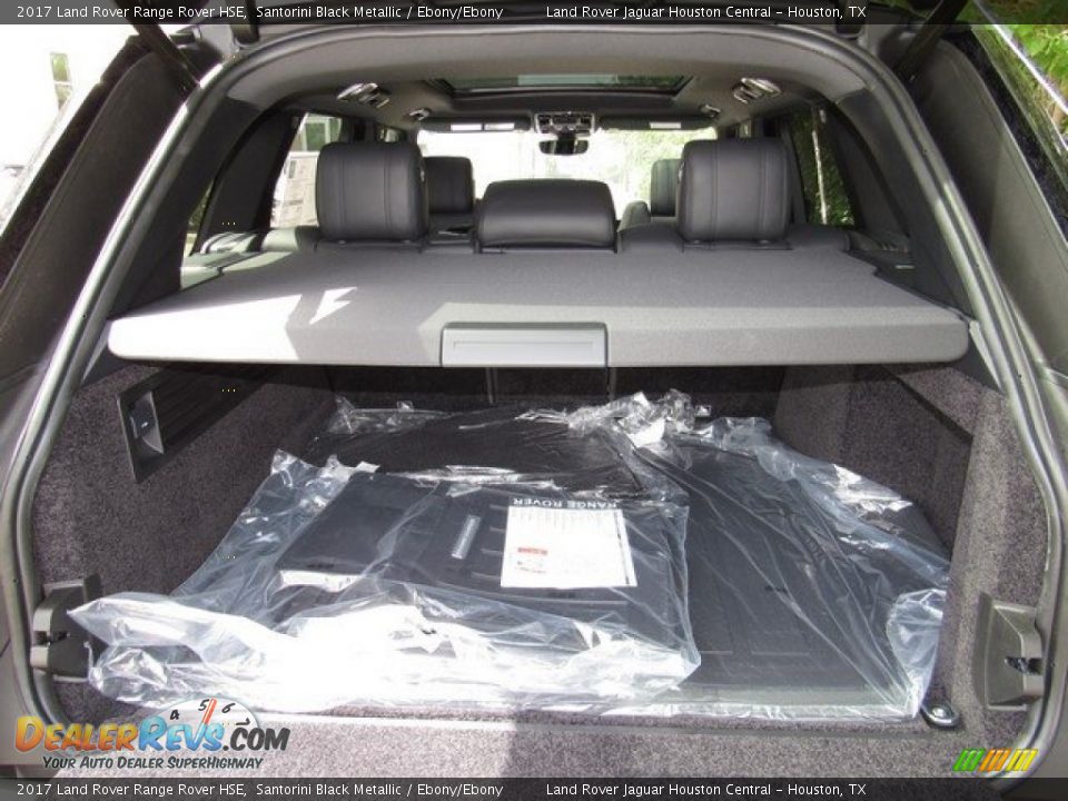 2017 Land Rover Range Rover HSE Santorini Black Metallic / Ebony/Ebony Photo #16