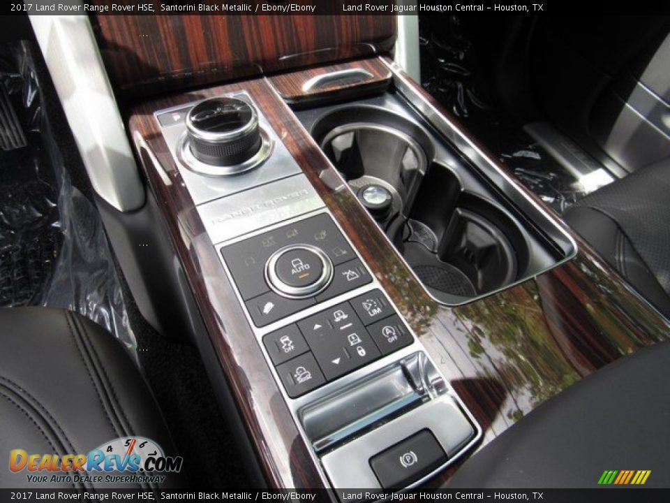 2017 Land Rover Range Rover HSE Santorini Black Metallic / Ebony/Ebony Photo #19