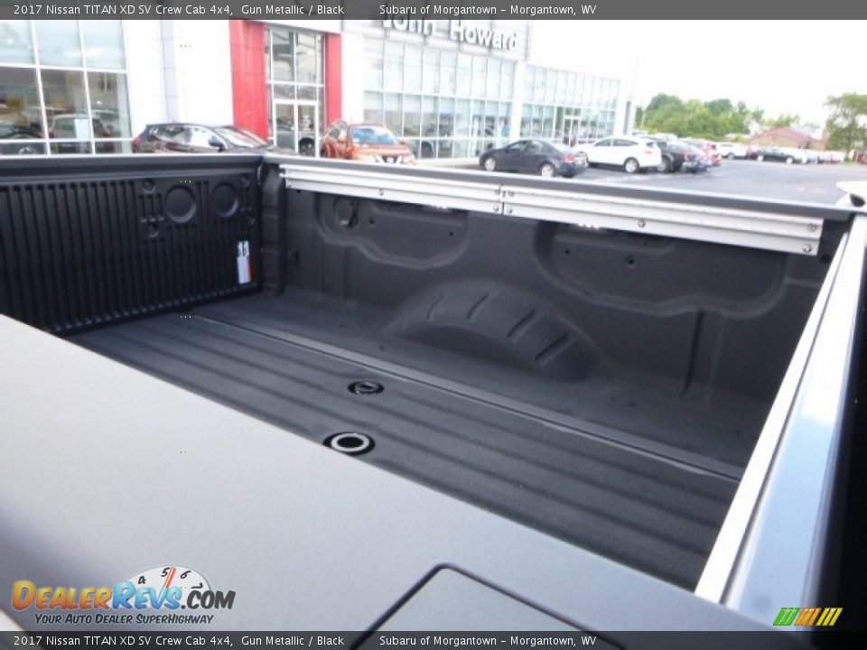 2017 Nissan TITAN XD SV Crew Cab 4x4 Gun Metallic / Black Photo #7