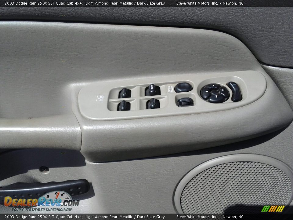 2003 Dodge Ram 2500 SLT Quad Cab 4x4 Light Almond Pearl Metallic / Dark Slate Gray Photo #9