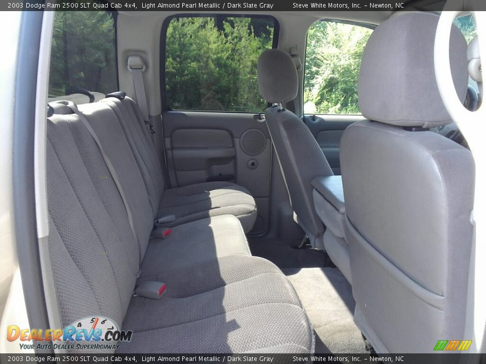 2003 Dodge Ram 2500 SLT Quad Cab 4x4 Light Almond Pearl Metallic / Dark Slate Gray Photo #13