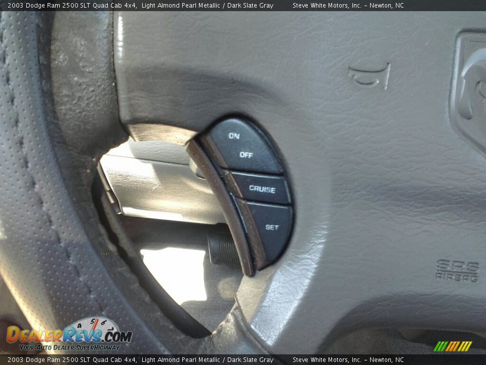 2003 Dodge Ram 2500 SLT Quad Cab 4x4 Light Almond Pearl Metallic / Dark Slate Gray Photo #16