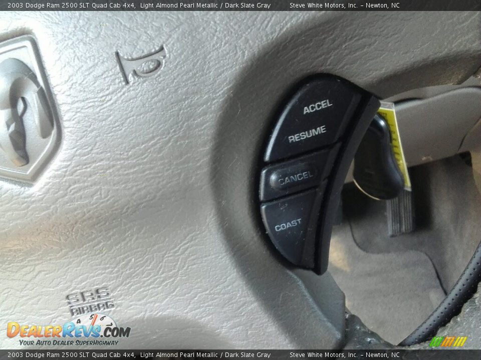 2003 Dodge Ram 2500 SLT Quad Cab 4x4 Light Almond Pearl Metallic / Dark Slate Gray Photo #17