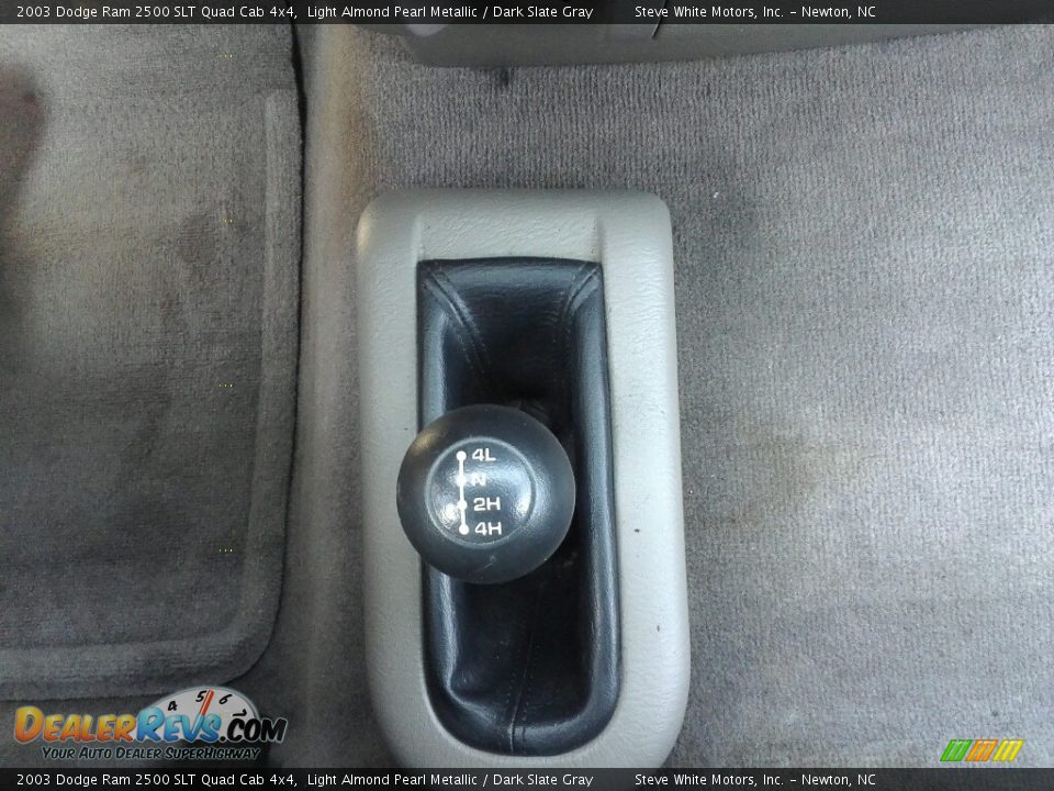 2003 Dodge Ram 2500 SLT Quad Cab 4x4 Light Almond Pearl Metallic / Dark Slate Gray Photo #21