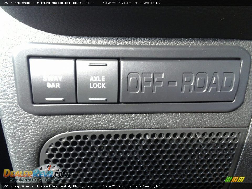 2017 Jeep Wrangler Unlimited Rubicon 4x4 Black / Black Photo #16