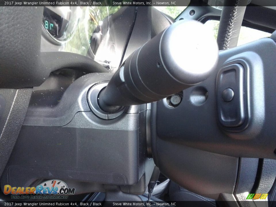 2017 Jeep Wrangler Unlimited Rubicon 4x4 Black / Black Photo #17