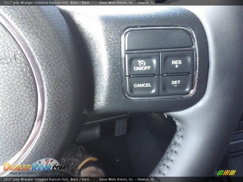 2017 Jeep Wrangler Unlimited Rubicon 4x4 Black / Black Photo #19