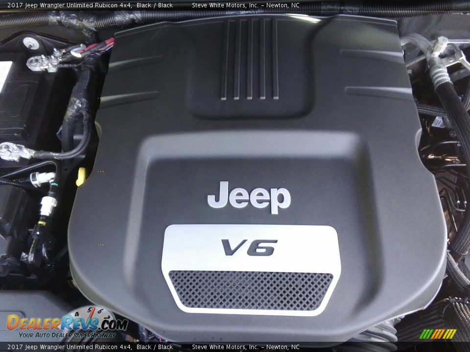 2017 Jeep Wrangler Unlimited Rubicon 4x4 Black / Black Photo #26