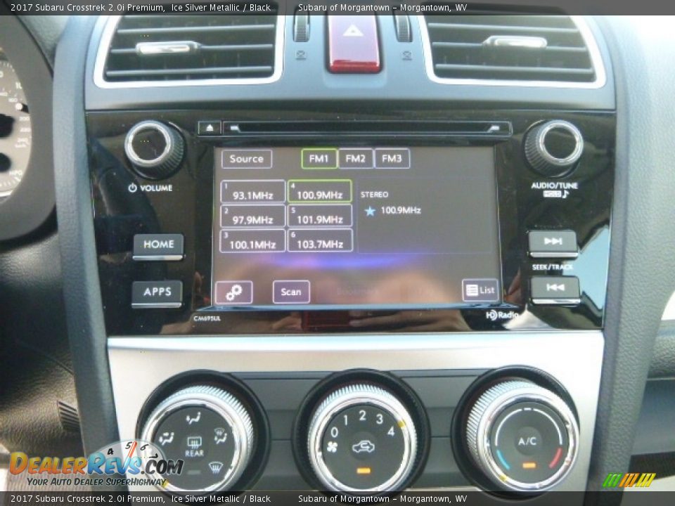 2017 Subaru Crosstrek 2.0i Premium Ice Silver Metallic / Black Photo #12