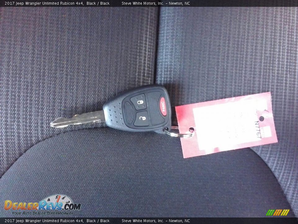 2017 Jeep Wrangler Unlimited Rubicon 4x4 Black / Black Photo #29