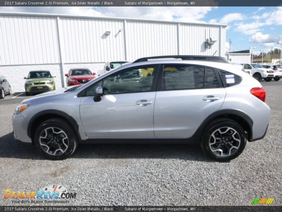 2017 Subaru Crosstrek 2.0i Premium Ice Silver Metallic / Black Photo #18