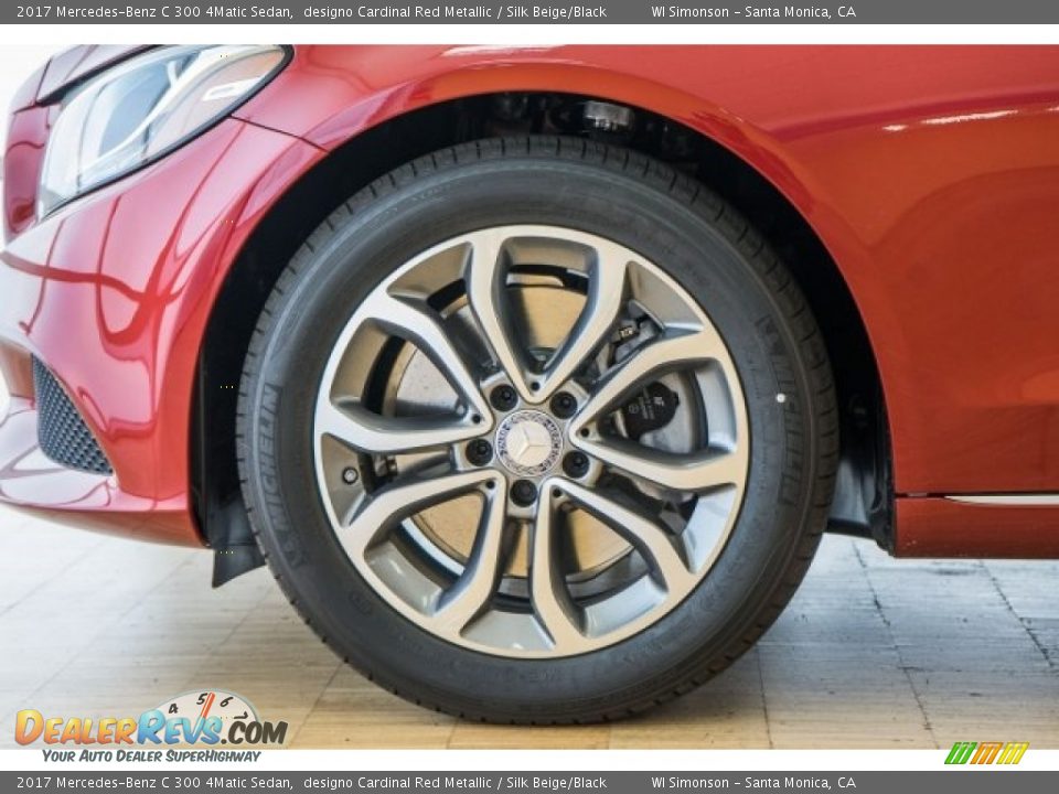2017 Mercedes-Benz C 300 4Matic Sedan Wheel Photo #9