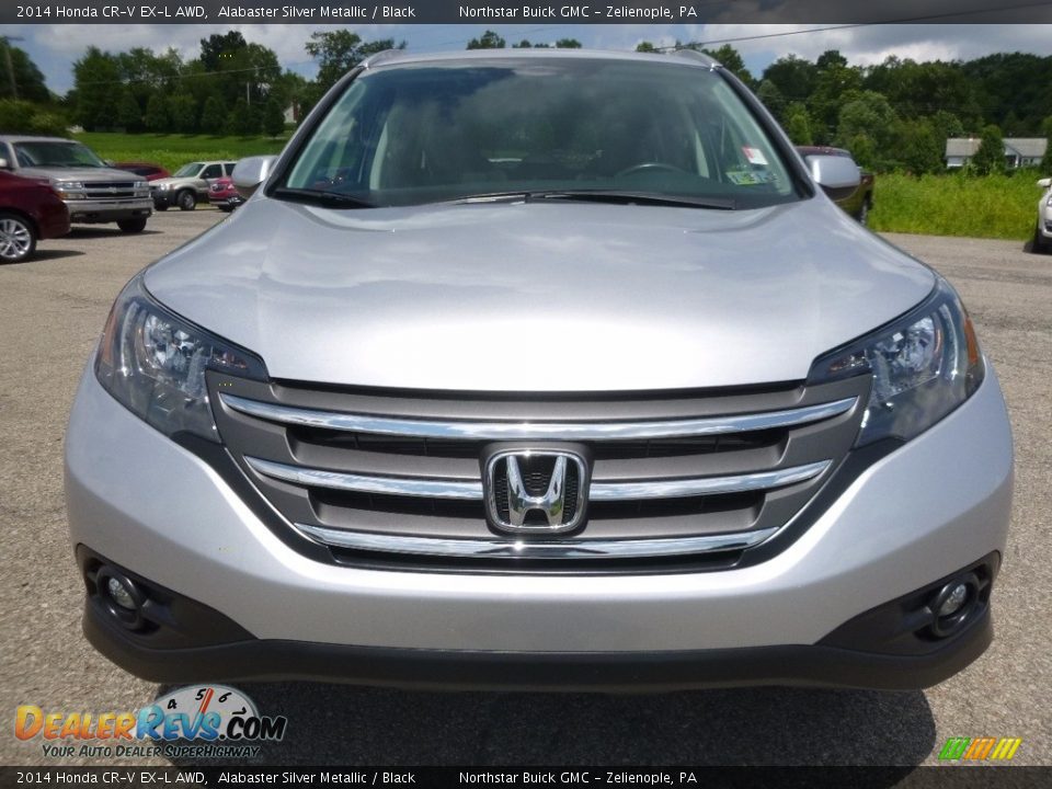2014 Honda CR-V EX-L AWD Alabaster Silver Metallic / Black Photo #3