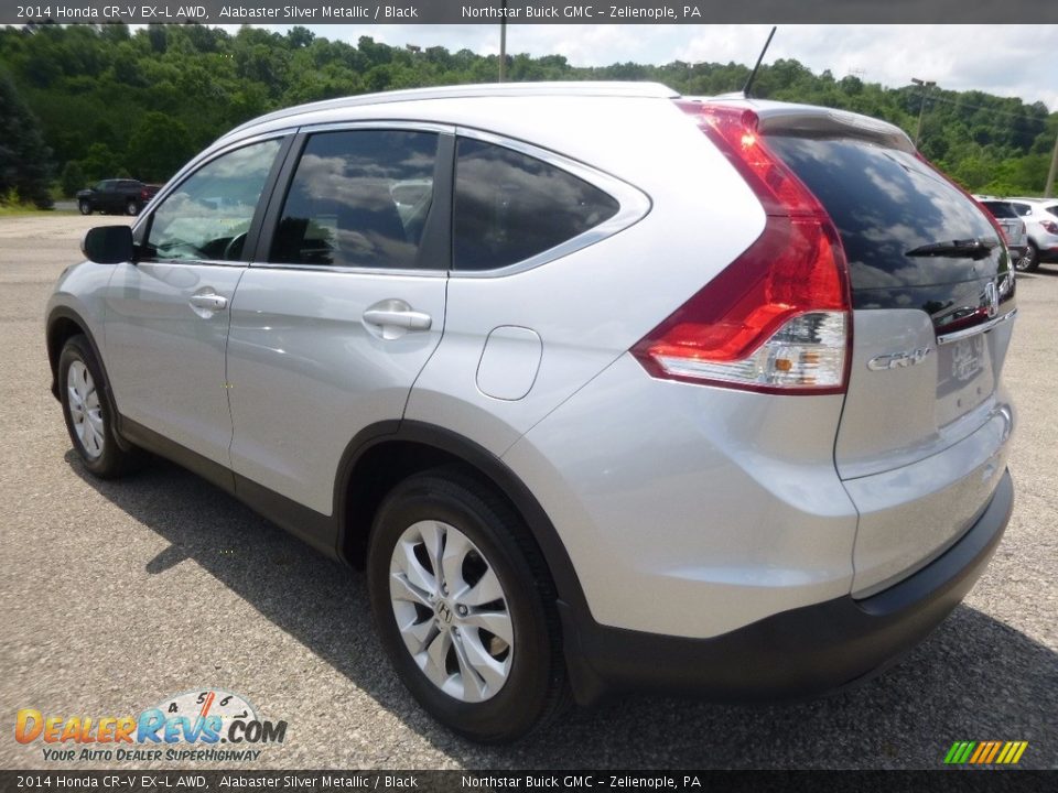 2014 Honda CR-V EX-L AWD Alabaster Silver Metallic / Black Photo #11