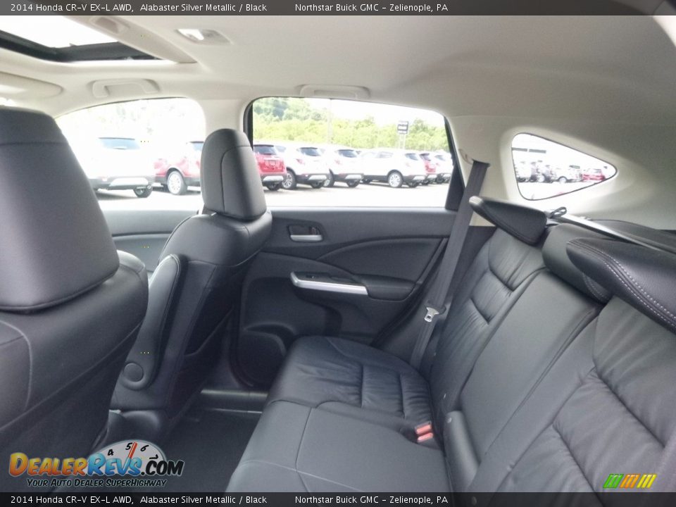 2014 Honda CR-V EX-L AWD Alabaster Silver Metallic / Black Photo #15