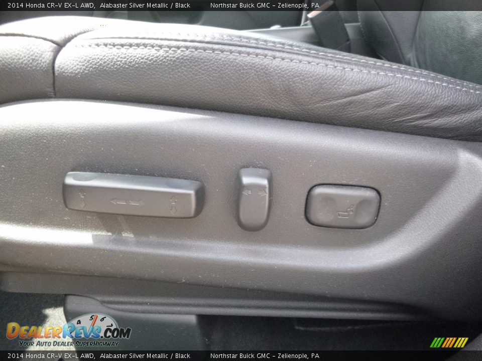 2014 Honda CR-V EX-L AWD Alabaster Silver Metallic / Black Photo #20