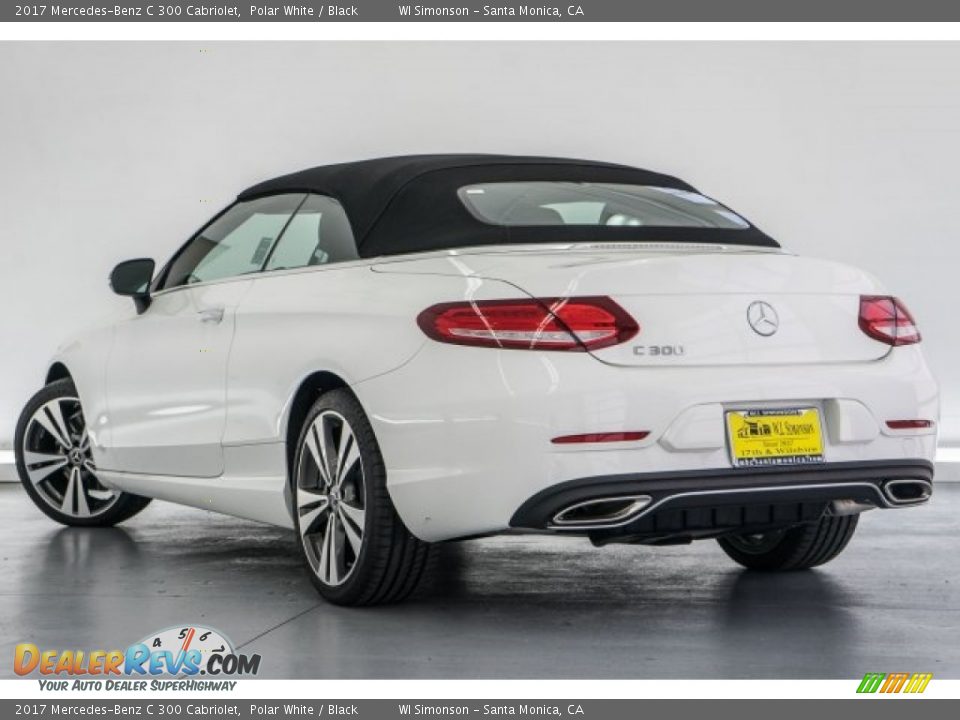 2017 Mercedes-Benz C 300 Cabriolet Polar White / Black Photo #3