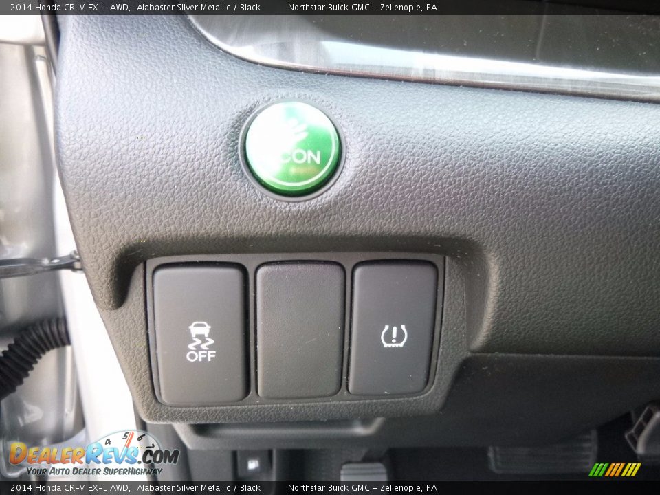 2014 Honda CR-V EX-L AWD Alabaster Silver Metallic / Black Photo #22