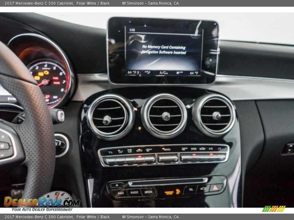 2017 Mercedes-Benz C 300 Cabriolet Polar White / Black Photo #5