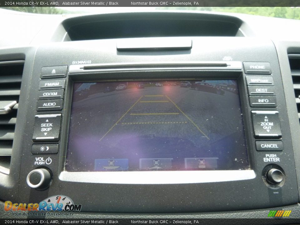 2014 Honda CR-V EX-L AWD Alabaster Silver Metallic / Black Photo #26
