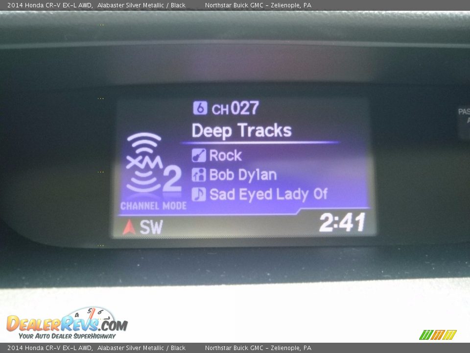 2014 Honda CR-V EX-L AWD Alabaster Silver Metallic / Black Photo #27