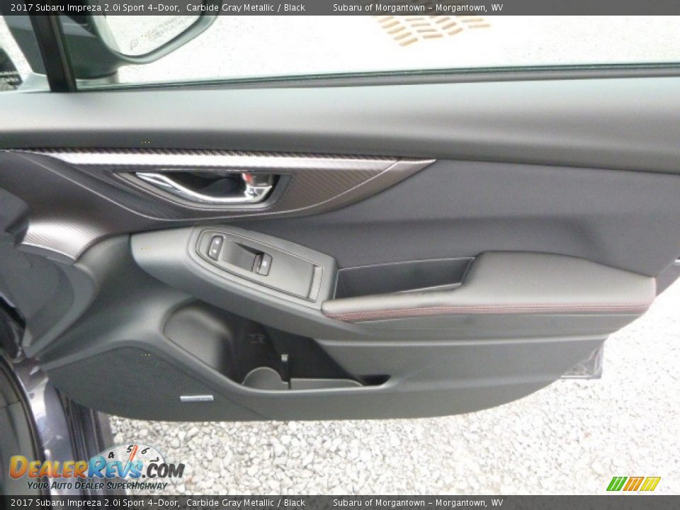 2017 Subaru Impreza 2.0i Sport 4-Door Carbide Gray Metallic / Black Photo #13