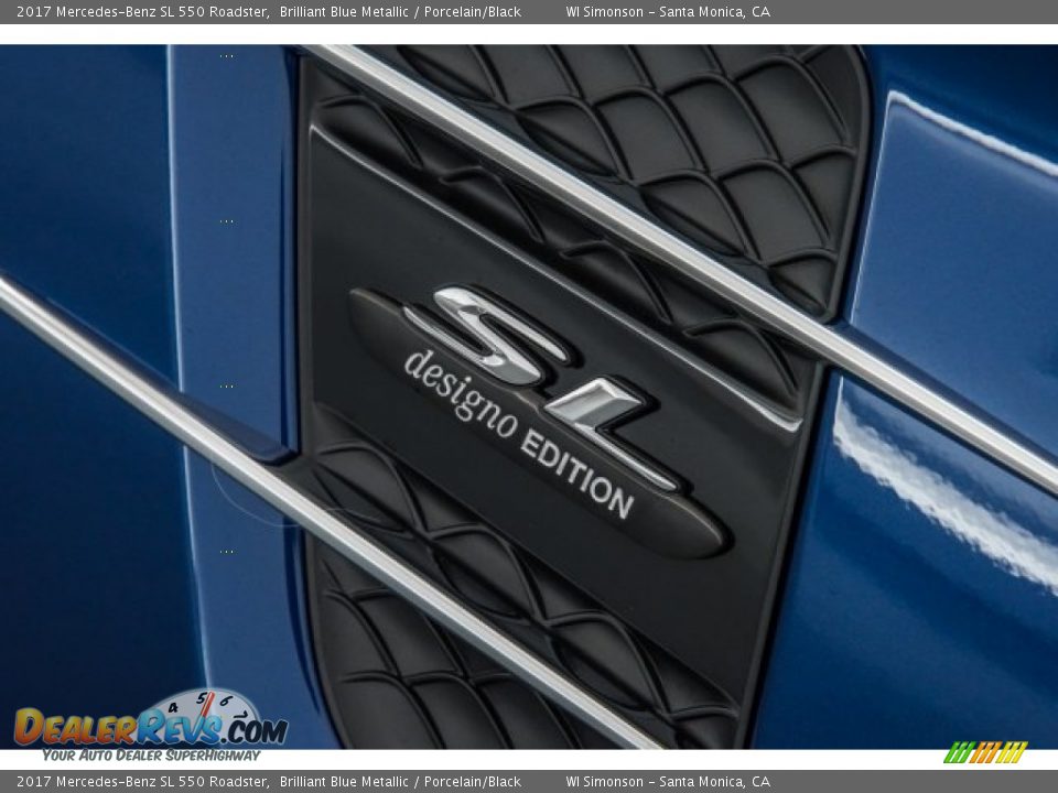 Info Tag of 2017 Mercedes-Benz SL 550 Roadster Photo #5