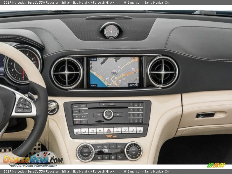 Navigation of 2017 Mercedes-Benz SL 550 Roadster Photo #6