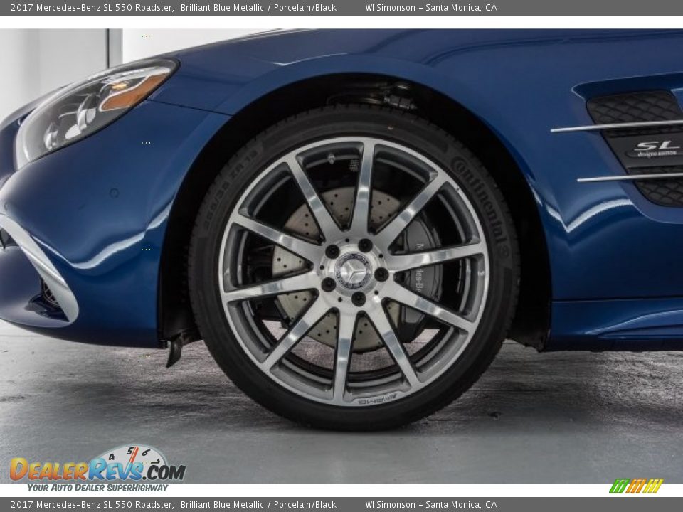 2017 Mercedes-Benz SL 550 Roadster Wheel Photo #10