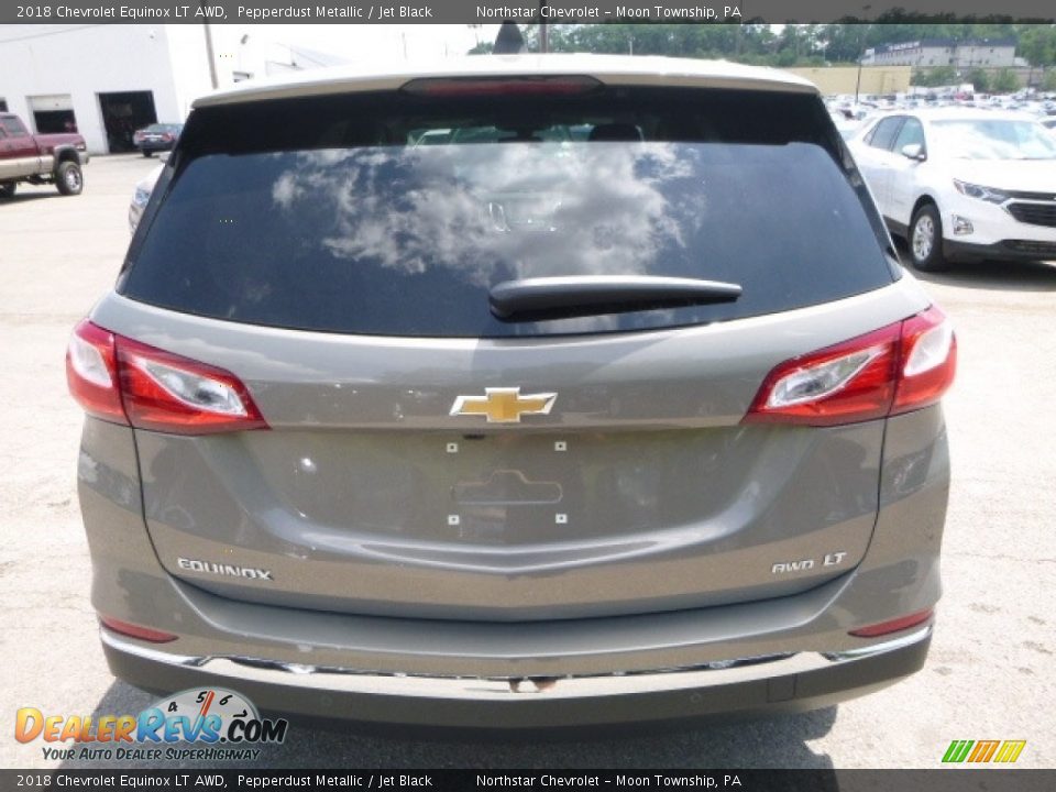 2018 Chevrolet Equinox LT AWD Pepperdust Metallic / Jet Black Photo #4