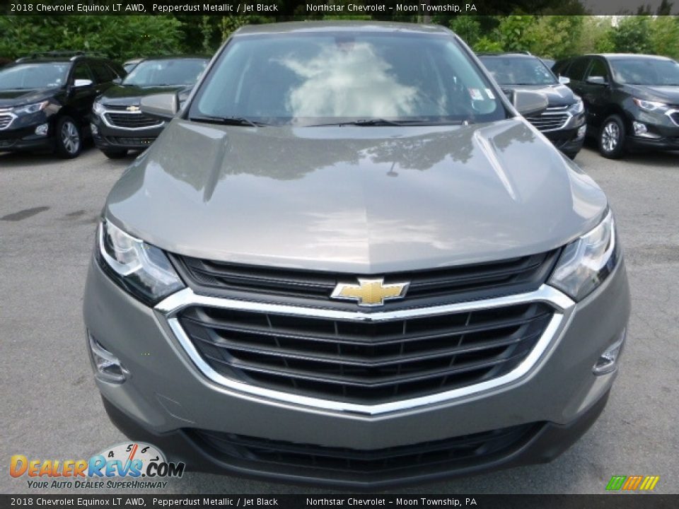 2018 Chevrolet Equinox LT AWD Pepperdust Metallic / Jet Black Photo #8