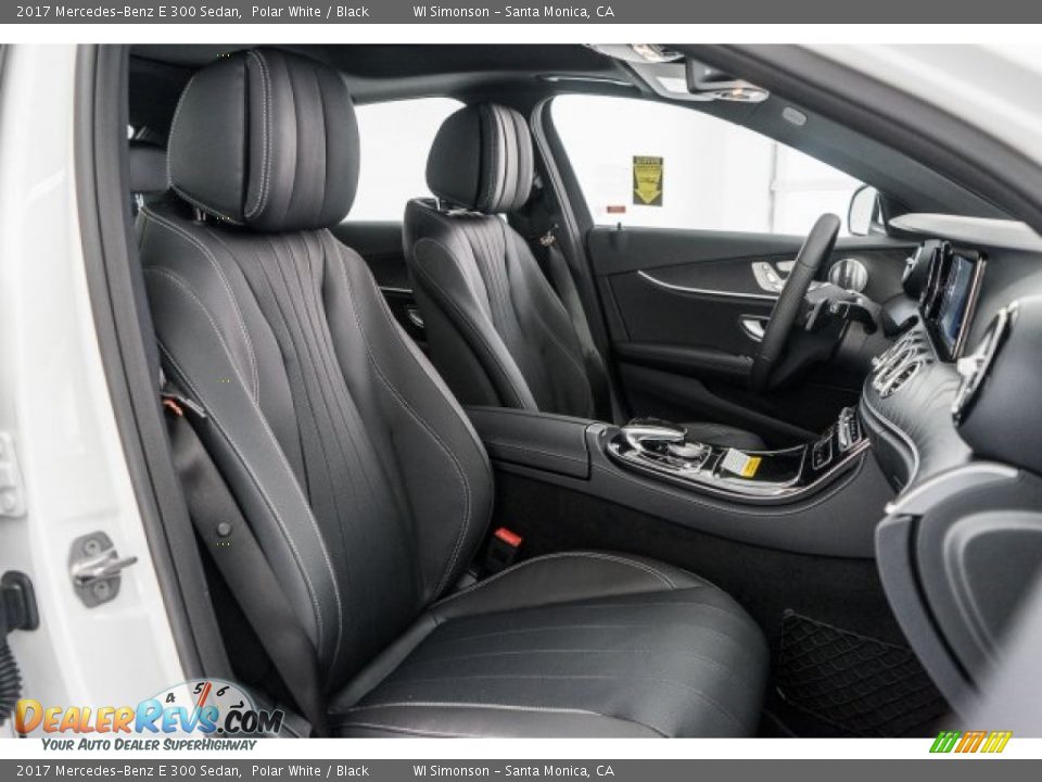 2017 Mercedes-Benz E 300 Sedan Polar White / Black Photo #2
