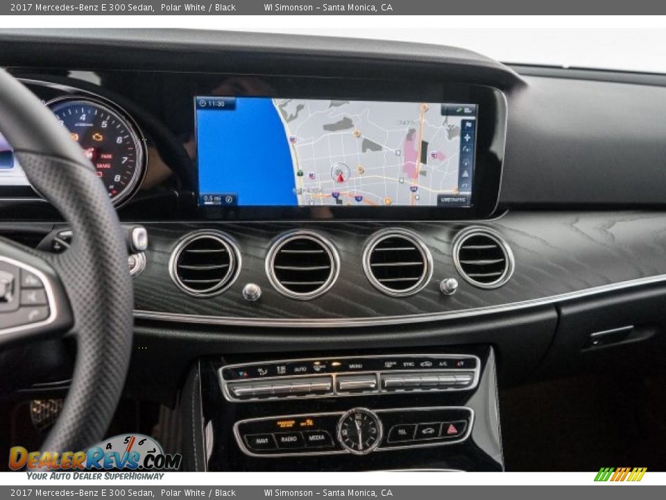 2017 Mercedes-Benz E 300 Sedan Polar White / Black Photo #5
