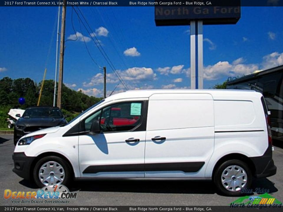 2017 Ford Transit Connect XL Van Frozen White / Charcoal Black Photo #2