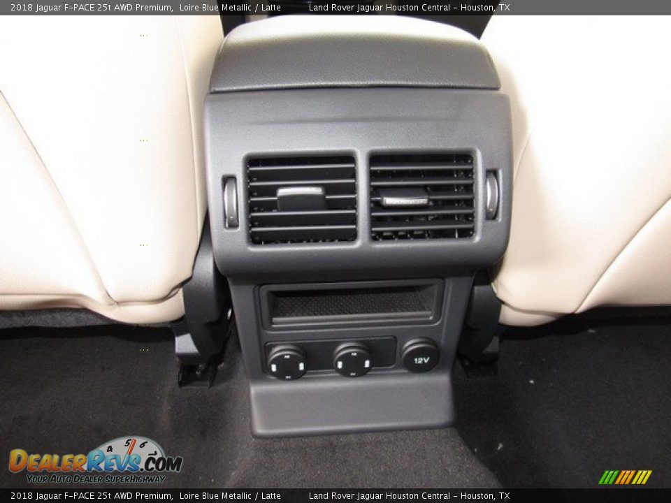 2018 Jaguar F-PACE 25t AWD Premium Loire Blue Metallic / Latte Photo #15