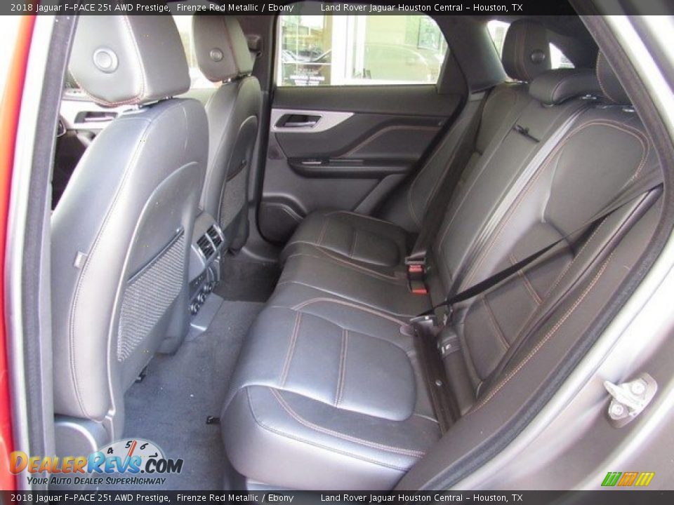 2018 Jaguar F-PACE 25t AWD Prestige Firenze Red Metallic / Ebony Photo #5