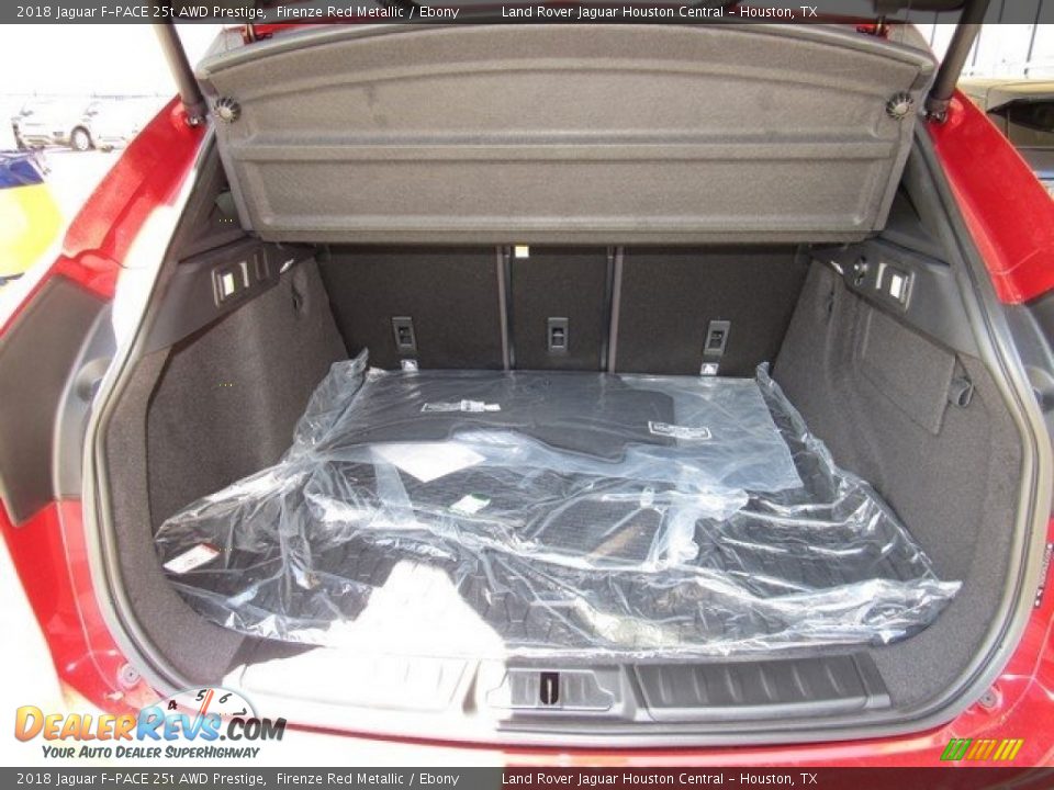 2018 Jaguar F-PACE 25t AWD Prestige Firenze Red Metallic / Ebony Photo #16