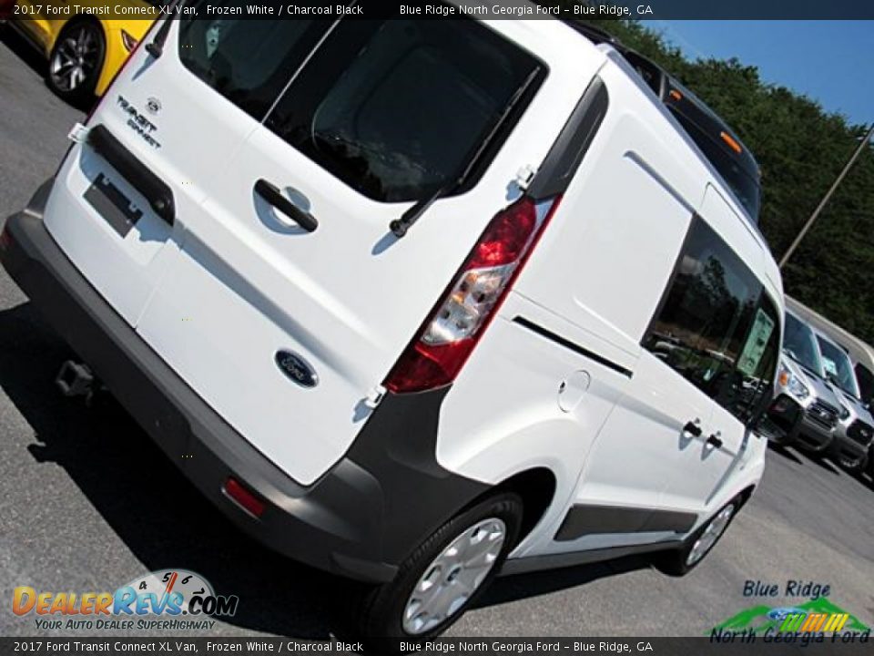 2017 Ford Transit Connect XL Van Frozen White / Charcoal Black Photo #29