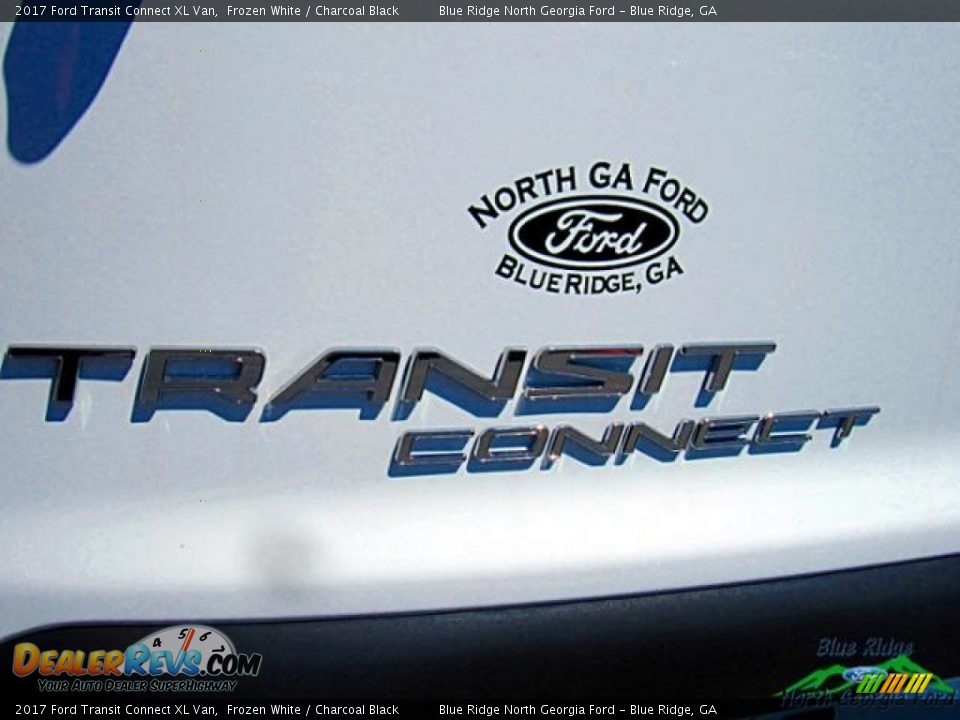 2017 Ford Transit Connect XL Van Frozen White / Charcoal Black Photo #31